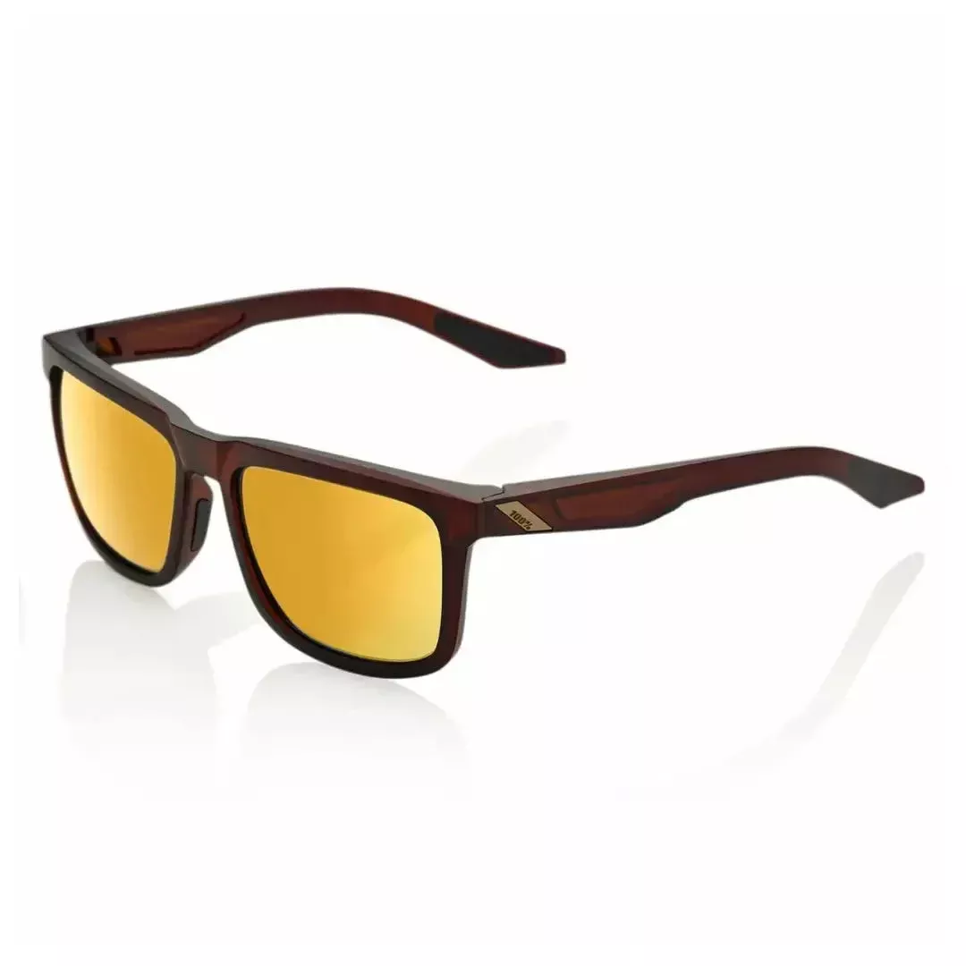 100% BLAKE Sunglasses – Soft Tact Rootbeer