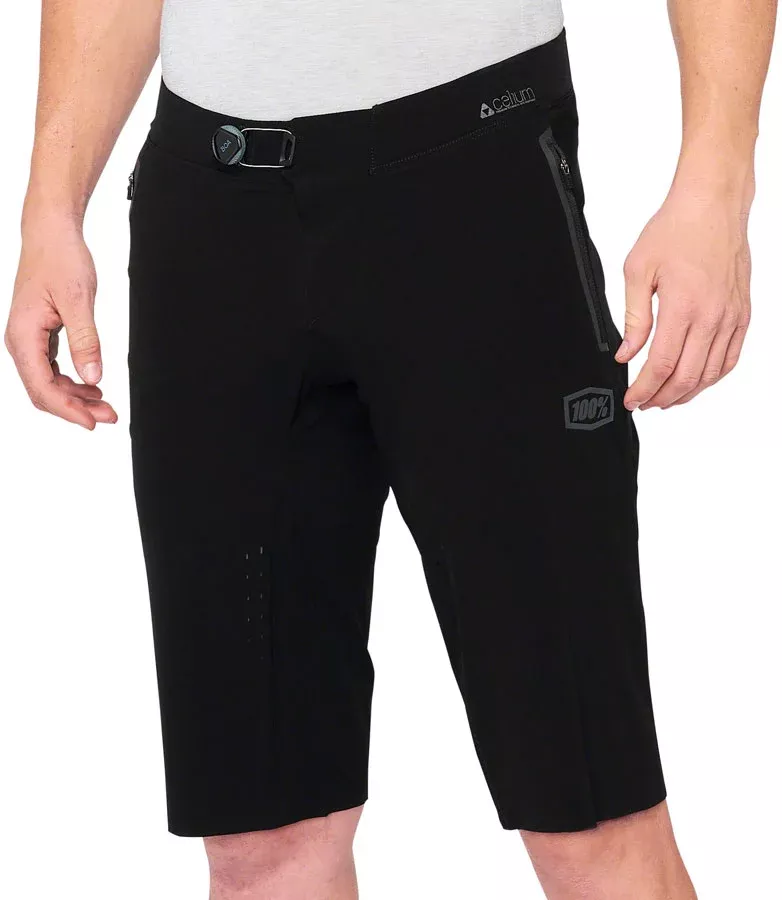 100% Celium Shorts - Black Mens Size 34