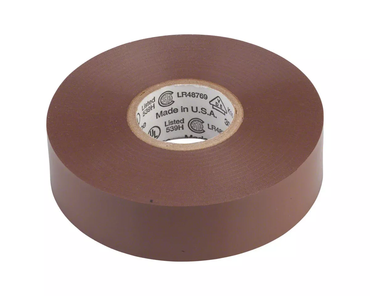 3M Scotch Electrical Tape #35 (Brown) (3/4″ x 66′)