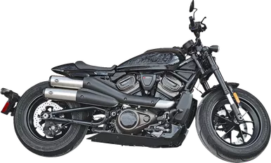 4" Grand National Slip-On Muffler - Stainless Steel - Sportster S 550-1111