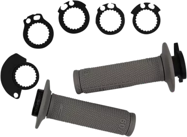 709 Lock-On Grips - Pro - Scs - Gray Pa070900Gr