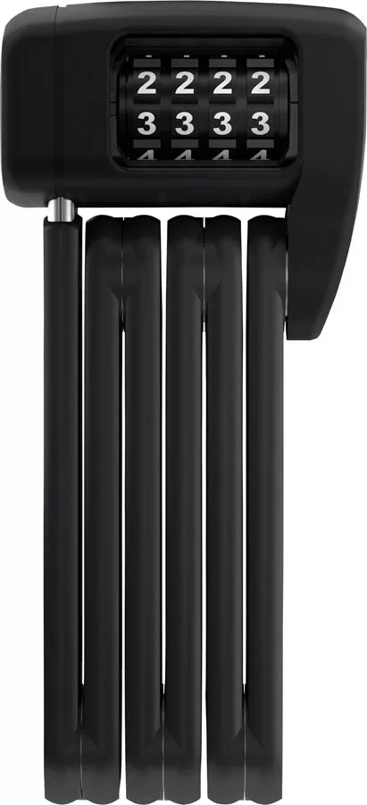 Abus BORDO Lite Mini 6055C/60 Folding Lock - Combination 2 5mm Black