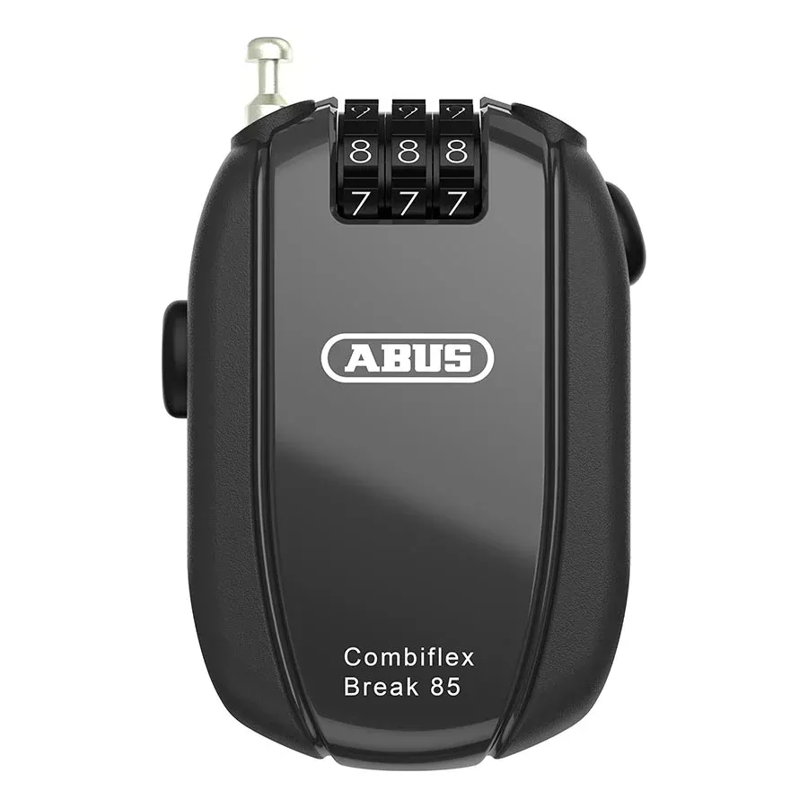 AbusCombiflex Break Retractable Combo Lock - 85cm Black