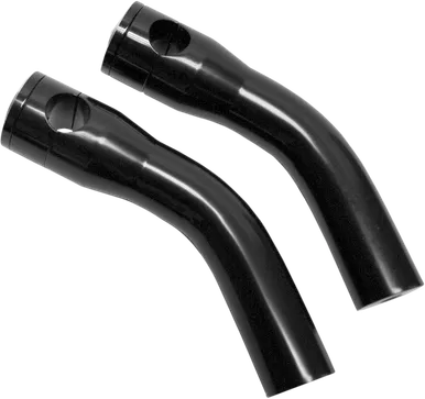 Accutronix Risers - Pullback - 7" - Black Hrp1357-B