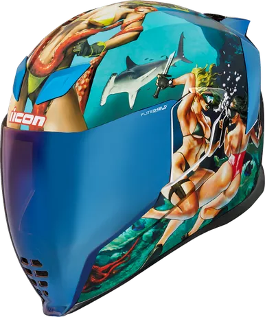 Airflite Helmet - Pleasuredome 4 - Blue - Xs