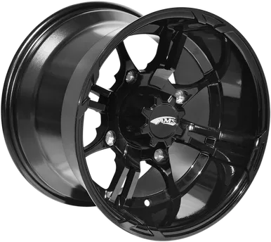 Ams Roll'N 108 Wheel - Rear - Black - 15X10 - 4/156 5001-032Bs