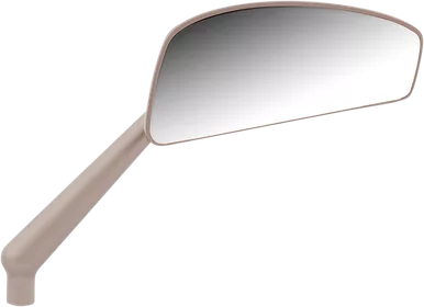 Arlen Ness Mirror - Tearchop - Side View - Teardrop - Titanium - Right 510-021