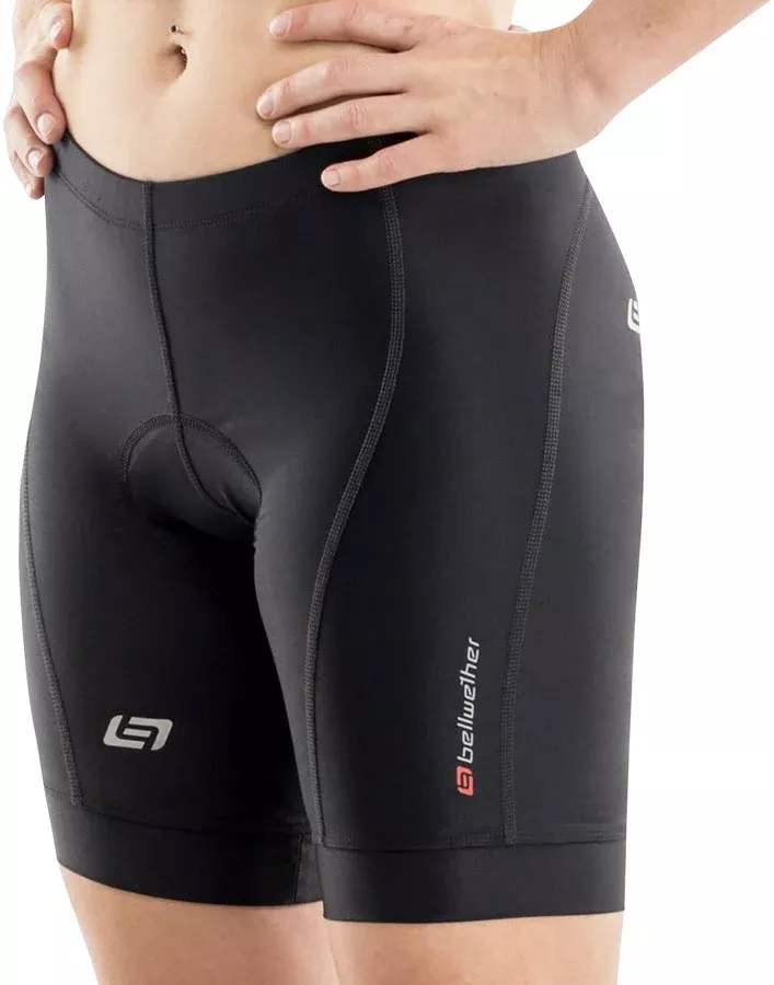 Bellwether Criterium Shorts - Black Large Womens