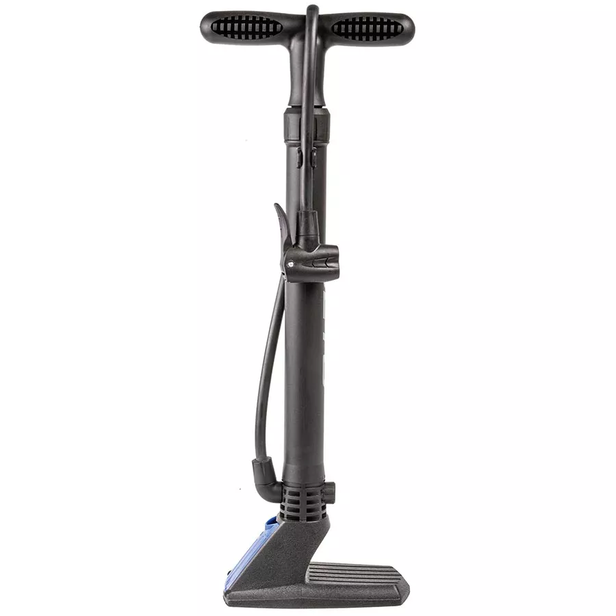 Beto 11/160 P Floor Pump Dual Valve Head 160psi Black