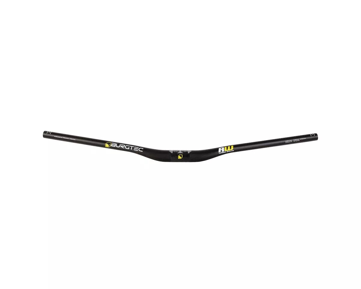 Burgtec Ride Wide Carbon Enduro Riser Bar (UD Black) (20mm Rise) (800mm) (35mm Clamp)