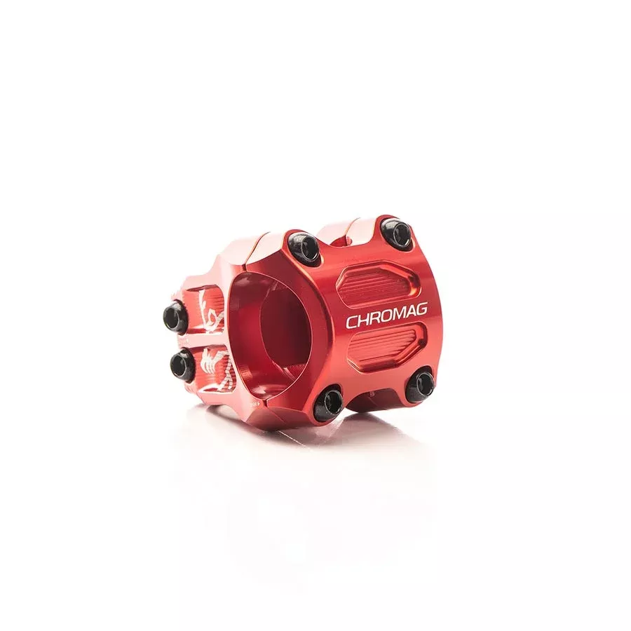 Chromag RIZA Stem (31.8) 0d x 32mm - Red