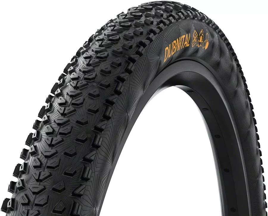 Continental Dubnital Tire - 27.5 x 2.20 Tubeless Folding BLK Rapid Trail Casing E25