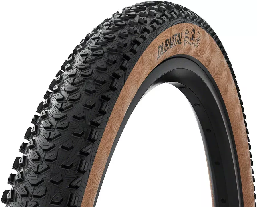 Continental Dubnital Tire - 29 x 2.40 Tubeless Folding BLK/Transparent Grip Race Casing E25