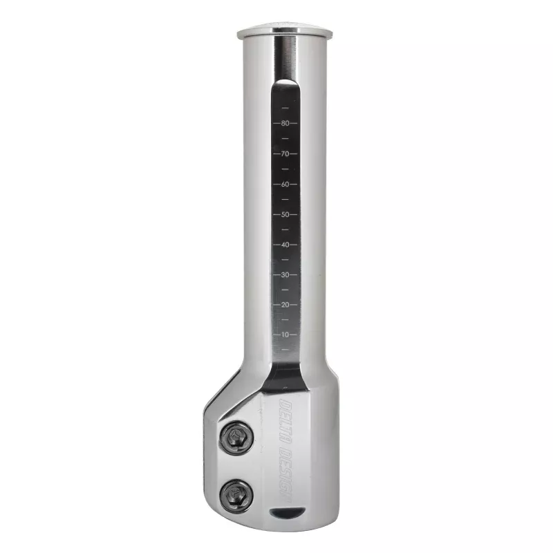 Delta Stem Raiser Pro 1-1/8" Threadless Silver