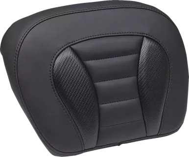 Deluxe Chopped Tour-Pak Sissy Bar Pad - Black - Touring 88405
