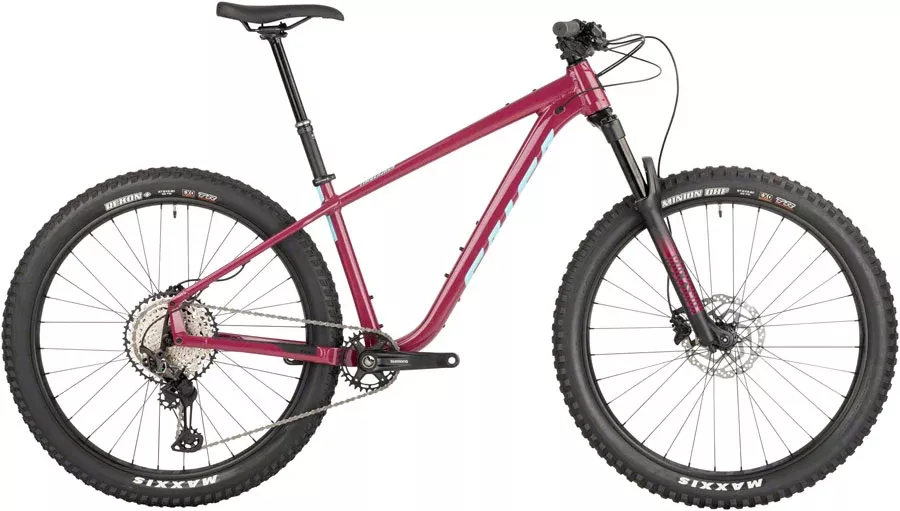 DEMO Salsa Timberjack XT 27.5+ Bike - 27.5", Aluminum, Dark Red, X-Large, GRADE A