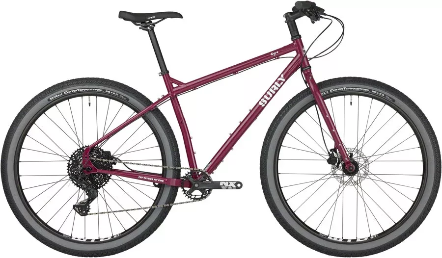 DEMO Surly Ogre Bike - 29", Steel, Fermented Plum, Medium, GRADE B