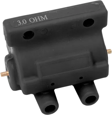 Drag Specialties Ignition Coil - 3 Ohm - Black