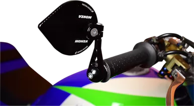 Driven Racing Mirror - Monza - Side View - Cat Eye - Black Dmbem-Bk