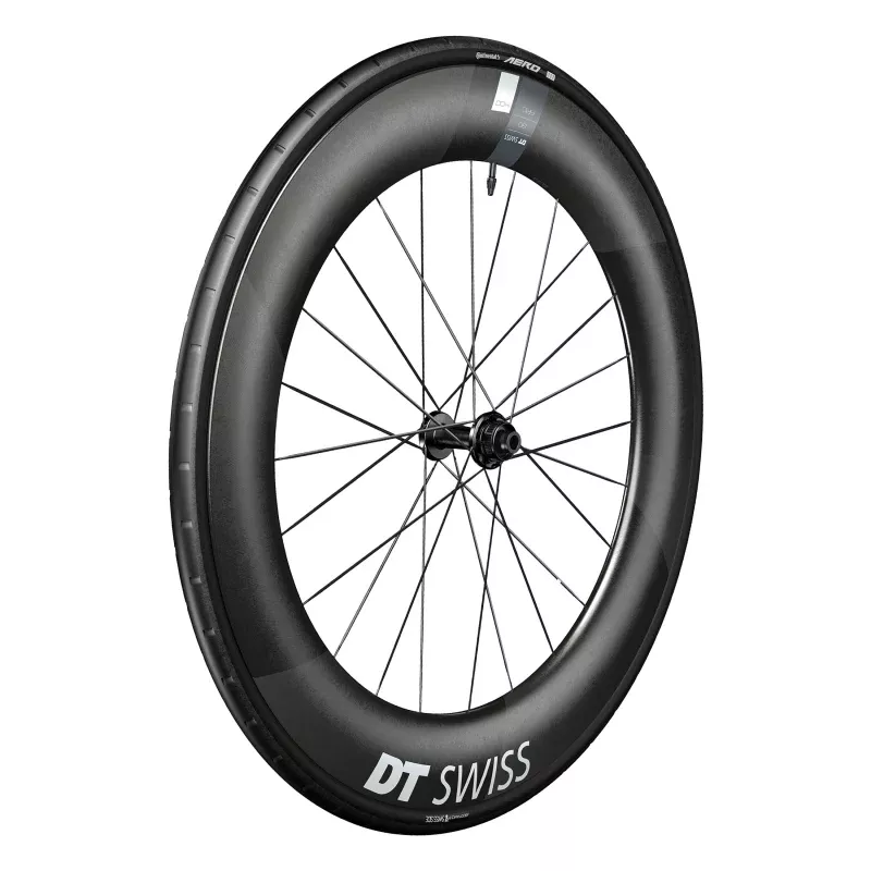 DT Swiss ARC 1400 DiCut 80 Front Wheel - 700 12 x 100mm Center-Lock Black