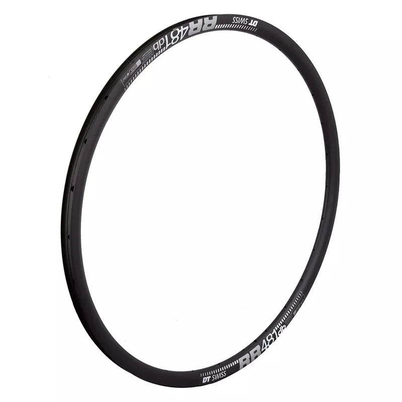 DT Swiss RR 481 Rim 700 Disc Black 28h