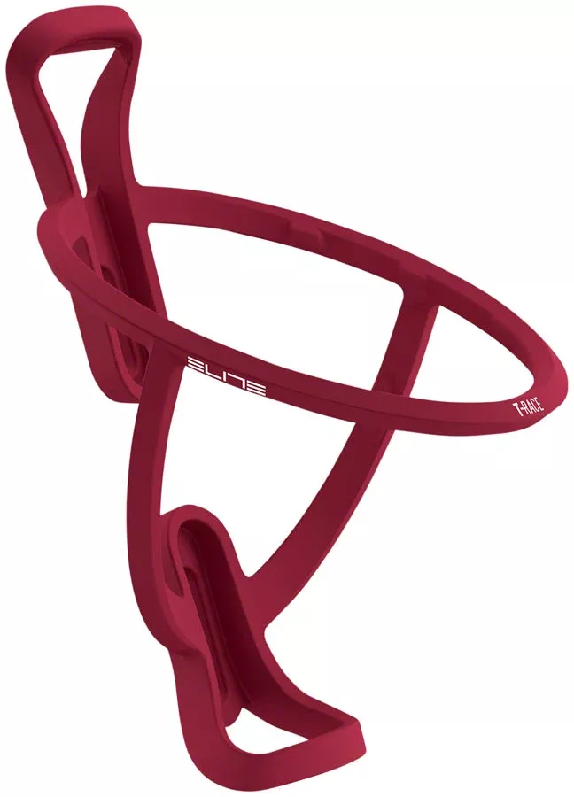 Elite T-RaceWater Bottle Cage - Soft Touch Amaranth/Red