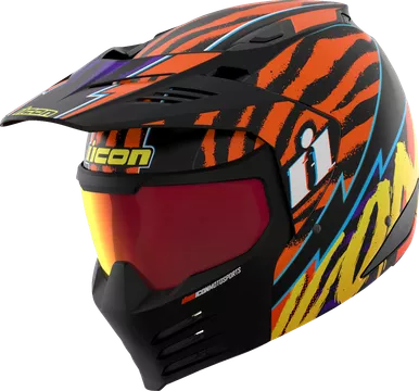 Elsinore Helmet - Rad Dawn - Orange - Xl