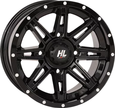 High Lifter Wheel - Hl22 - Front/Rear - Gloss Black - 14X7 - 4/156 - 4+3 (+10 Mm) 14Hl22-1256