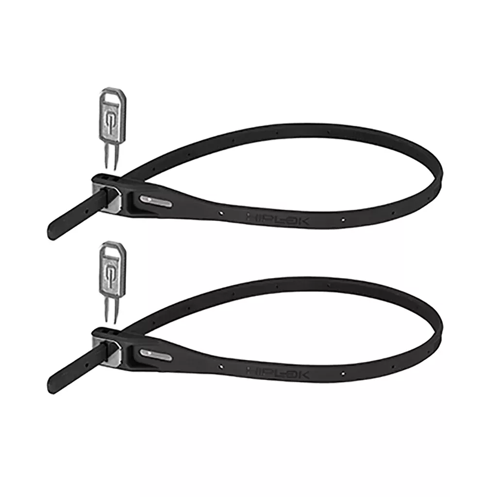 Hiplok Z Lok Twin Count Zip Key Lock Black
