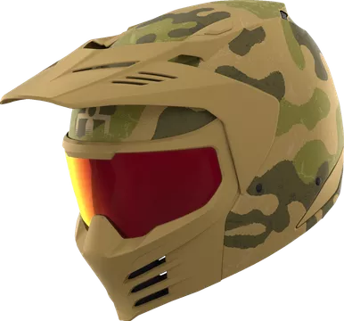 Icon Elsinore Helmet - Magnacross - Tan - Small