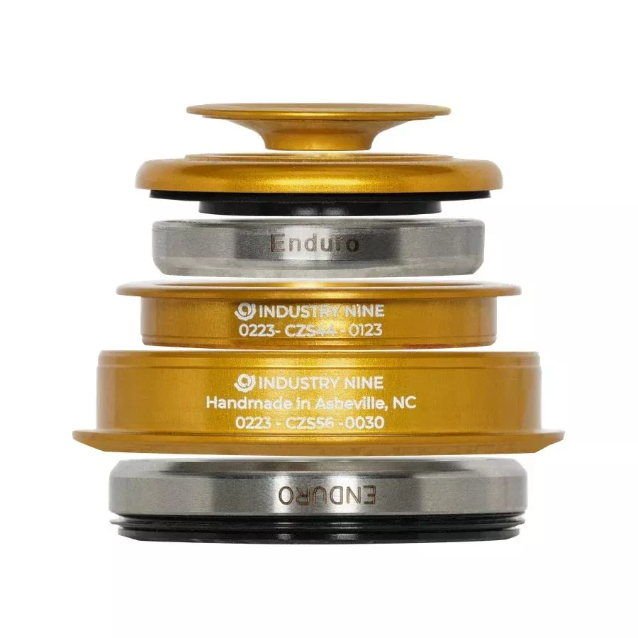 Industry Nine iRiX ZS44/ZS56 Headset : ZS44/28.6 | ZS56/40 ZeroStack Complete Gold