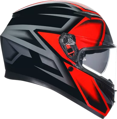 K3 Helmet - Compound - Black/Red - Small 2118381004009S