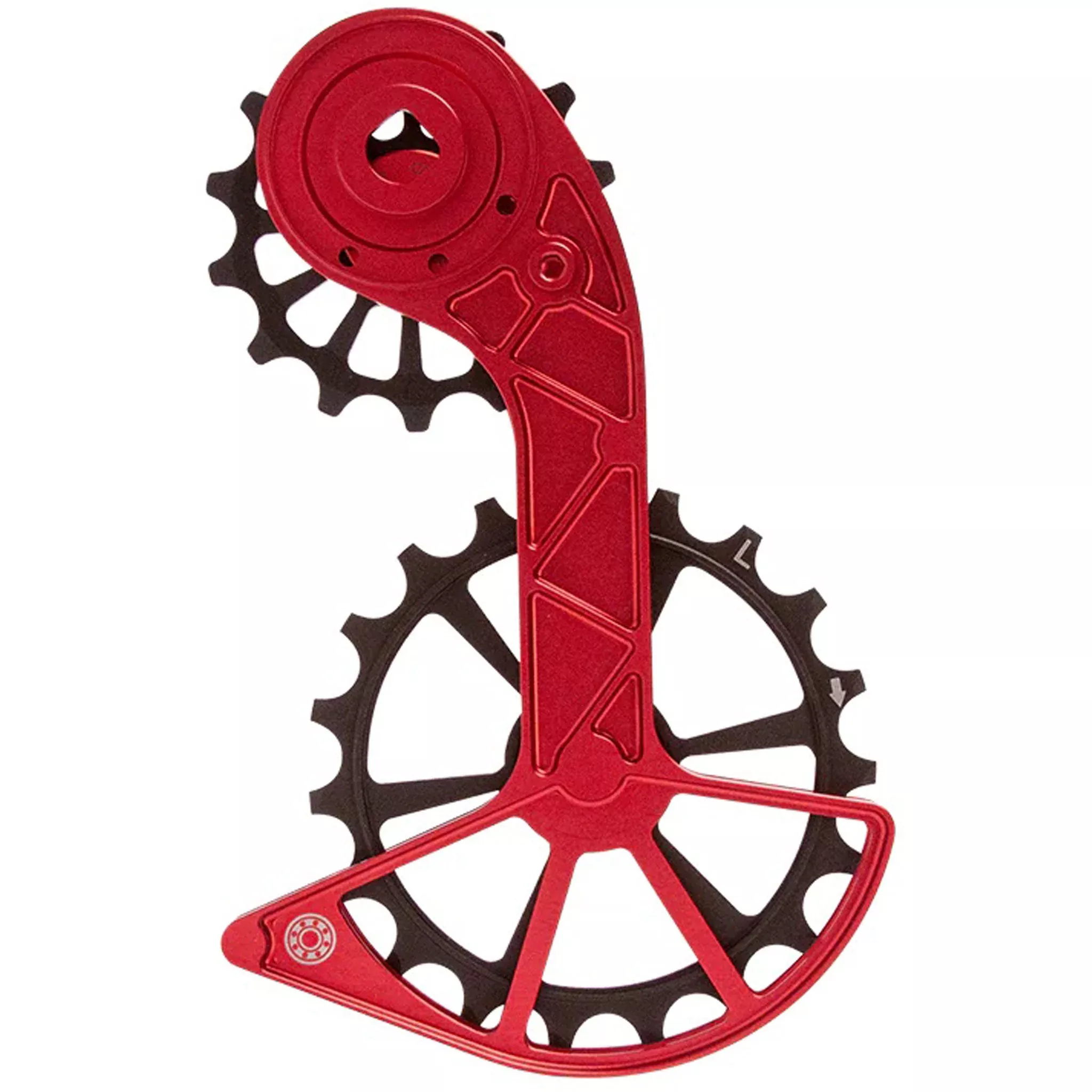 Kogel Bearings Kolossos Oversized Cage Sram Rival eTap AXS- Red