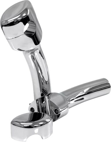 La Choppers Risers - Smooth - Pullback - 5-1/2" - Chrome La-7402-05