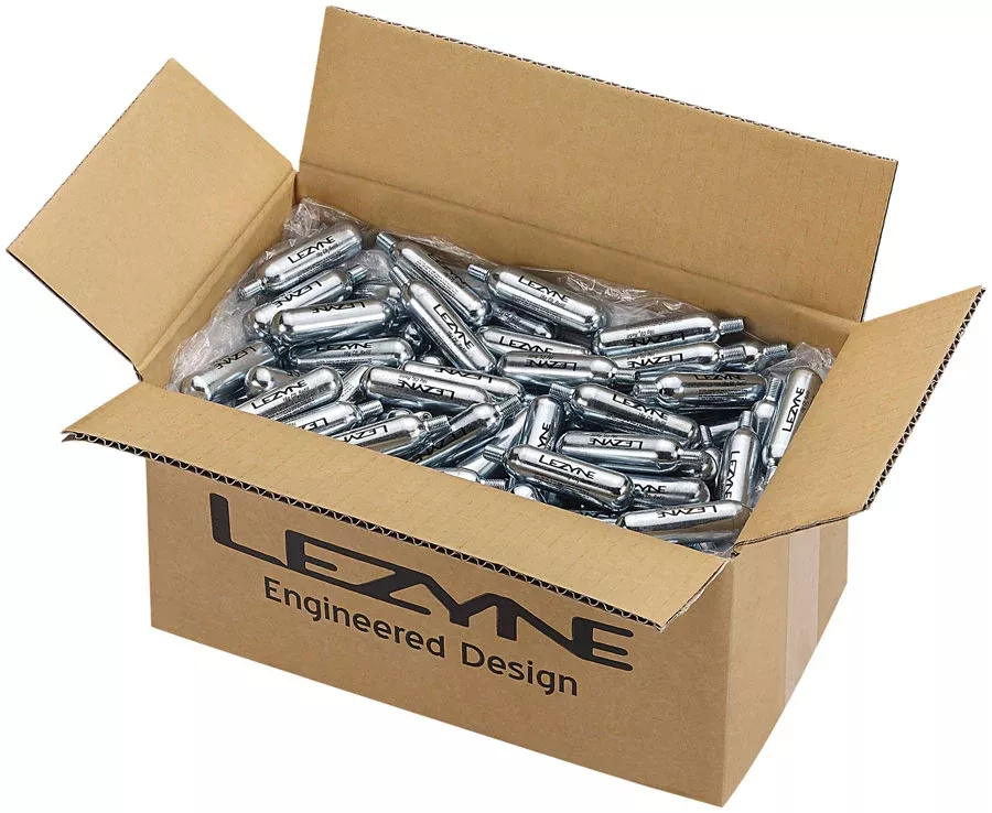 Lezyne 16g CO2 Cartridge Bulk Box of 250