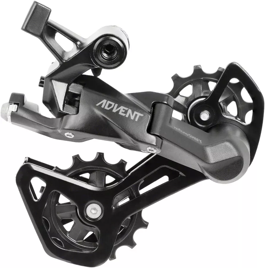microSHIFT ADVENT RD-M619M-B Rear Derailleur - 9 Speed Medium Cage Black