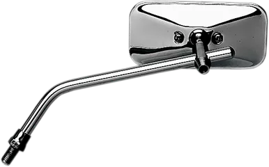 Mirror - Stamped - Chopper - Side View - Rectangle - M10 X 1.25 - Chrome - Left 20-34814