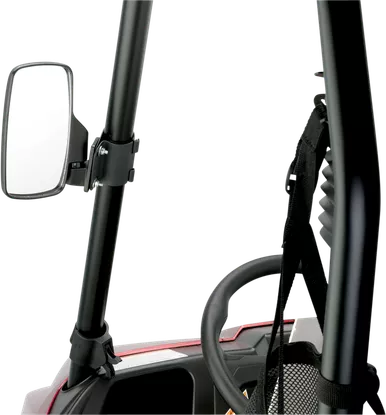 Moose Utility Mirrors - Side View - Rectangle - Black - 1.75" 56-18080A