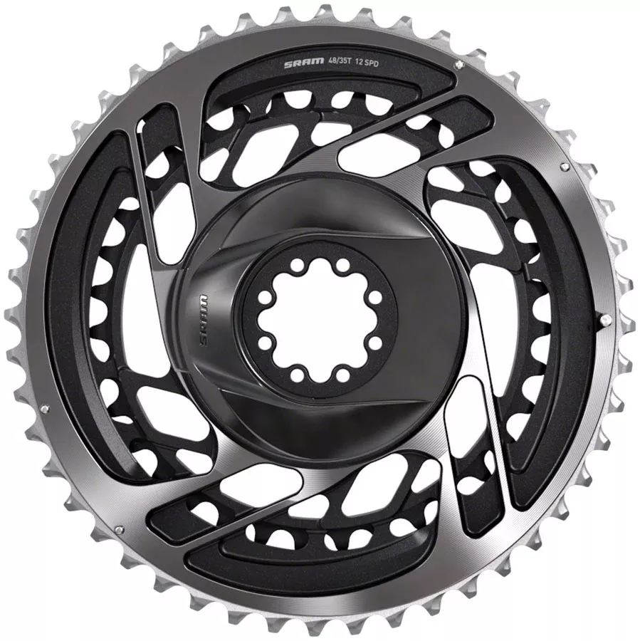 NEW SRAM Red AXS Direct-Mount 48/35t 2x12 speed Chainring Set, Polar Gray D1