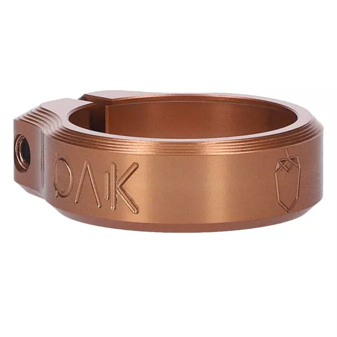 OAK Components Orbit Seatpost Clamp 34.9mm Copper