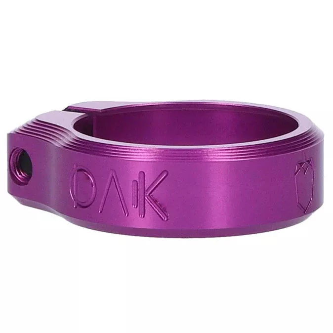 OAK Components Orbit Seatpost Clamp 36.4mm Purple