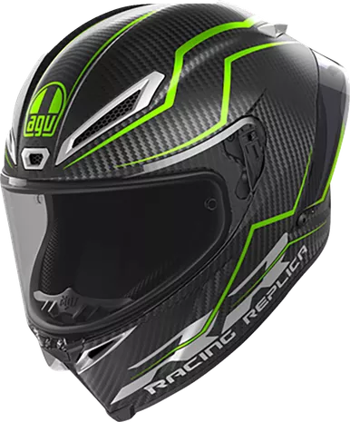 Pista Gp Rr Helmet - Performante - Carbon/Lime - Medium 2118356002-018-M