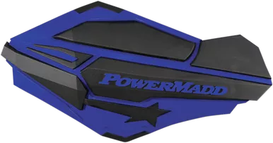 Powermadd Handguards - Blue/Black 34404
