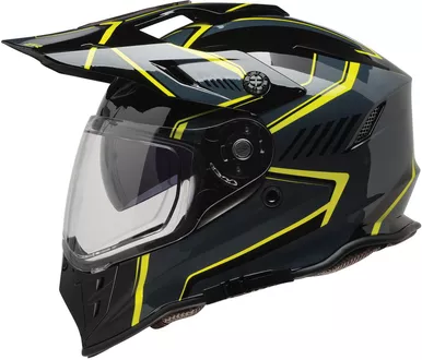 Range 2.0 Helmet - Voyager - Gray/Hi-Viz - Large
