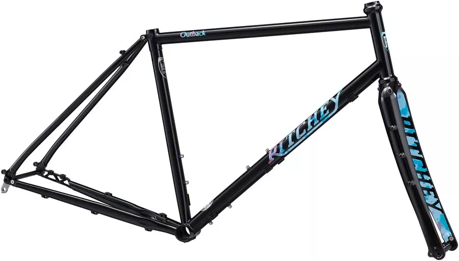 Ritchey Outback Frameset - 700c/650b Steel Aurora Large