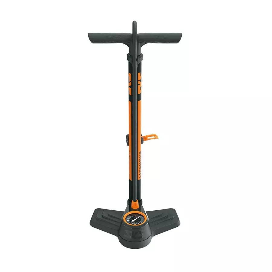 SKS Germany Airkompressor Compact 10.0 Floor Pump MV Easy Head 145psi Black