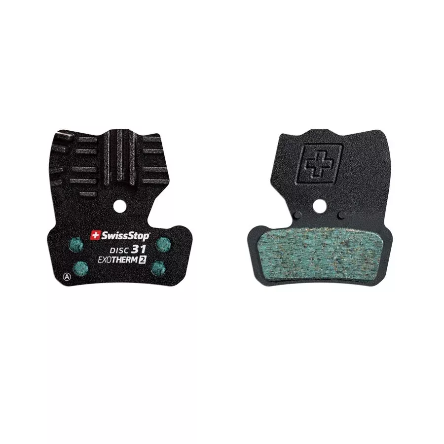 SwissStop Exotherm2 31 Disc Brake Pads Shape: SRAM Guide/G2 Organic Pair