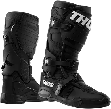 Thor Radial Boots - Black - Size 15