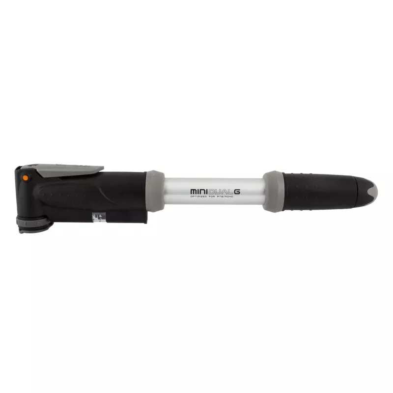 Topeak Mini Dual G Pump W/Gauge Silver