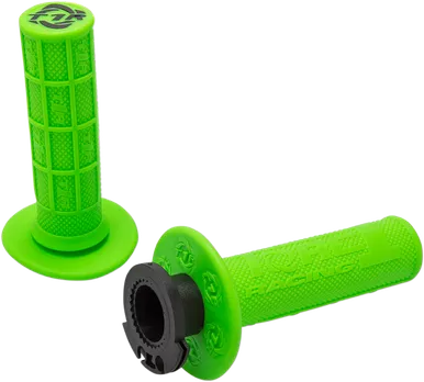 Torc1 Grips - Defy - Lock-On - 4-Stroke - Green 3750-0802